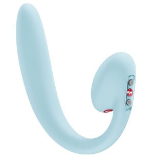 FUN FACTORY Crescendo Doppel-Luftdruckvibrator in Eisblau – Bild 1