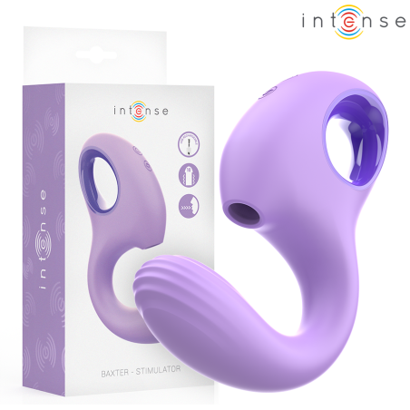 INTENSE - Baxter vibrator en stimulator violet