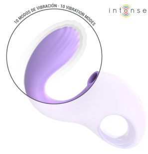 INTENSE Baxter vibrator en stimulator violet voor intieme wellness – foto 4