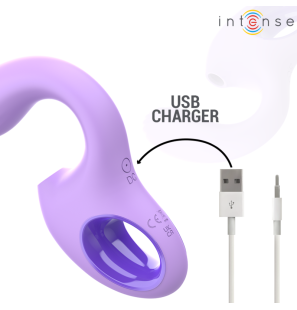 INTENSE Baxter vibrator en stimulator violet voor intieme wellness – foto 7
