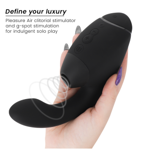 Womanizer Duo Next dual clitoral and G-spot stimulator, black – image 3