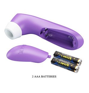 ROMANCE Clitoral Suction Stimulator with Pulsation Technology, Purple – image 9