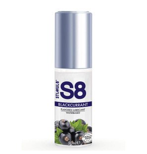 STIMUL8 S8 Gleitgel auf Wasserbasis mit Blaubeergeschmack 50 ml – Bild 1