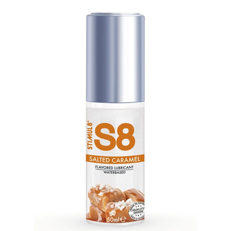 STIMUL8 S8 Gleitmittel auf Wasserbasis mit gesalzenem Karamell 50 ml – Bild 1 STIMUL8 S8 Gleitmittel auf Wasserbasis mit gesalzenem Karamell 50 ml – Bild 1