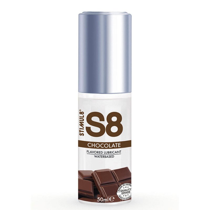 STIMUL8 S8 water-based lubricant with chocolate flavour 50 ml – image 1