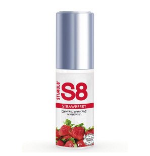 STIMUL8 strawberry water-based lubricant 50 ml – image 1