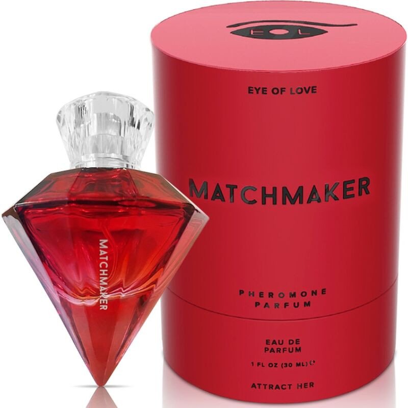 EYE OF LOVE Matchmaker Red Diamond – parfum aux phéromones pour elle, 30 ml – photo 1 EYE OF LOVE Matchmaker Red Diamond – parfum aux phéromones pour elle, 30 ml – photo 1