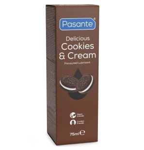 Lubrykant na bazie wody PASANTE o smaku Cookies and Cream 75 ml – zdjęcie 2