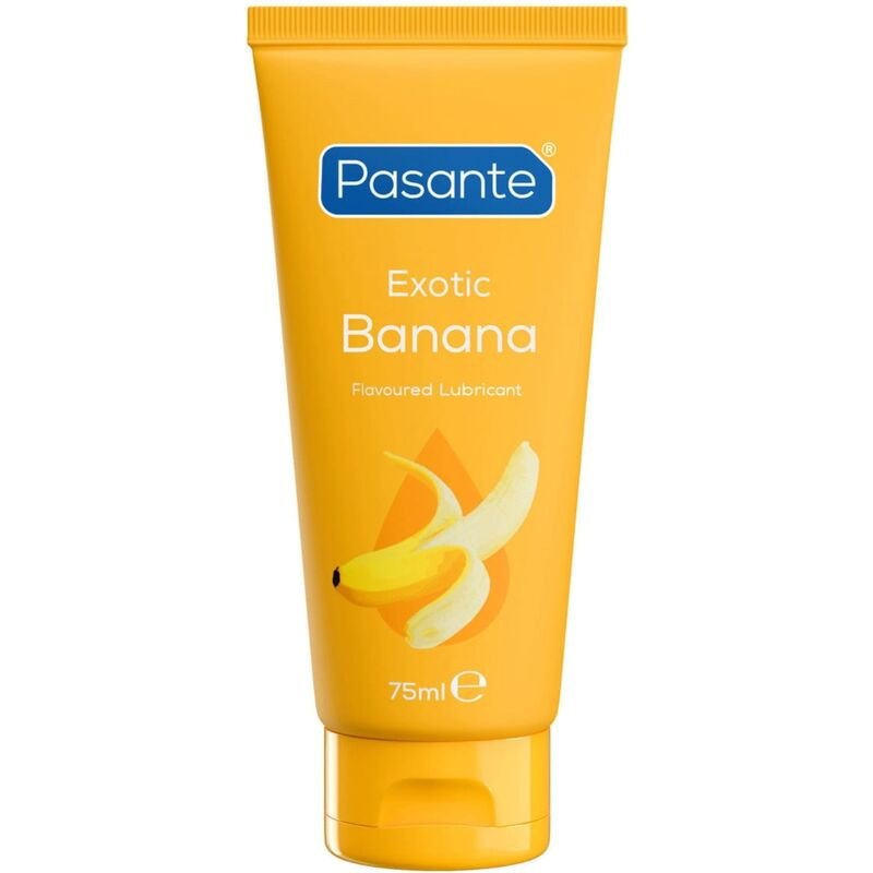 Lubrifiant à base d’eau PASANTE saveur banane 75 ml – photo 1 Lubrifiant à base d’eau PASANTE saveur banane 75 ml – photo 1