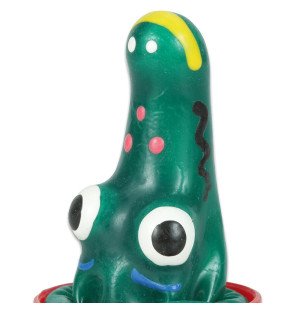 CONDOMERIE handbemalte Novelty-Kondome mit Krokodilmotiv – Bild 2