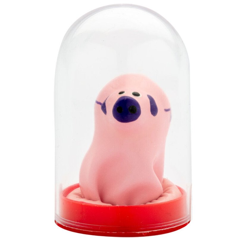 Handbemalte Novelty-Kondome mit Schweinedesign – Bild 1 Handbemalte Novelty-Kondome mit Schweinedesign – Bild 1