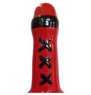 CONDOMERIE ręcznie malowane czerwone prezerwatywy novelty Amsterdam – zdjęcie 1