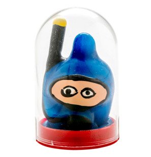 CONDOMERIE handbemalte Novelty-Kondome Diver – Bild 1
