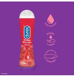 DUREX Play Gleitgel mit Erdbeergeschmack 50 ml – Bild 2