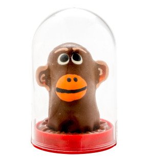CONDOMERIE préservatifs fantaisie peints à la main avec motif de singe – photo 1