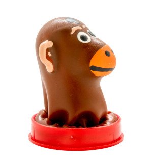 CONDOMERIE préservatifs fantaisie peints à la main avec motif de singe – photo 2