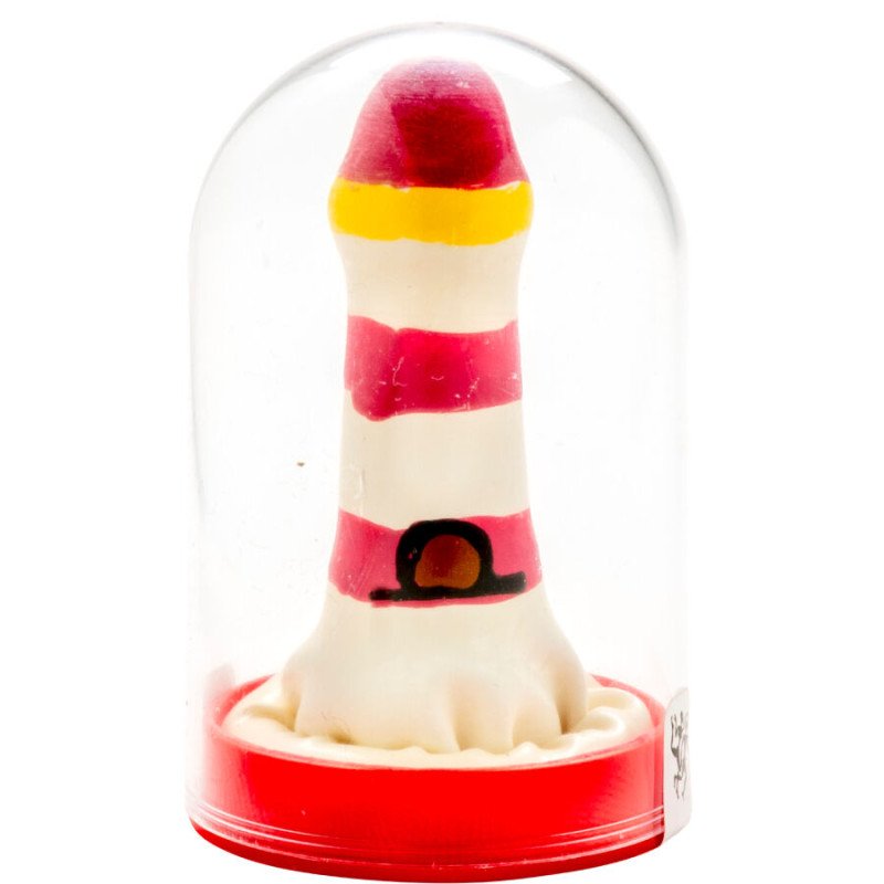 CONDOMERIE hand-painted condoms with lighthouse design – image 1 CONDOMERIE hand-painted condoms with lighthouse design – image 1