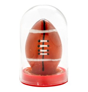 CONDOMERIE ręcznie malowane prezerwatywy w kształcie piłki do rugby – zdjęcie 1