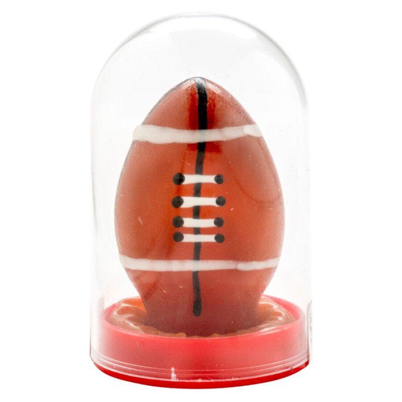 Préservatifs fantaisie CONDOMERIE peints à la main en forme de ballon de rugby – photo 1 Préservatifs fantaisie CONDOMERIE peints à la main en forme de ballon de rugby – photo 1