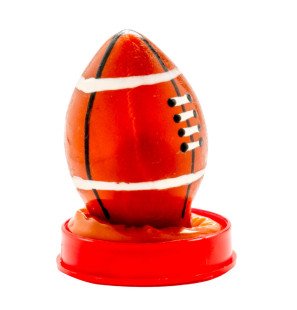 CONDOMERIE ręcznie malowane prezerwatywy w kształcie piłki do rugby – zdjęcie 2
