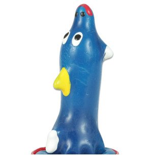 CONDOMERIE handbeschilderde novelty condooms met dolfijn – foto 1
