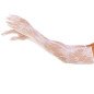 Gants en résille à fleurs pour femme, taille unique – photo 2