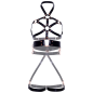 LEG AVENUE vegan leather body harness with black grip detailing – image 13 LEG AVENUE vegan leather body harness with black grip detailing – image 13