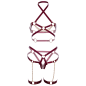 Leg Avenue Harness Bra with Heart-Shaped Garters – image 20