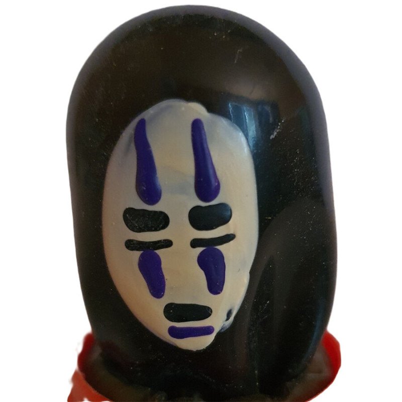 Handbeschilderd zwart condoommasker Ghost van CONDOMERIE – foto 1