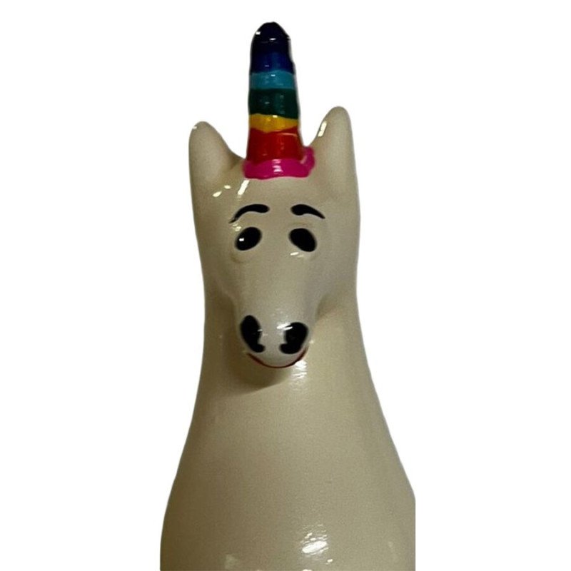 Handbemalte Einhornkondome mit Regenbogendesign CONDOMERIE – Bild 1