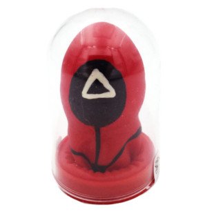 CONDOMERIE hand-painted novelty condoms in a triangular shape – image 1