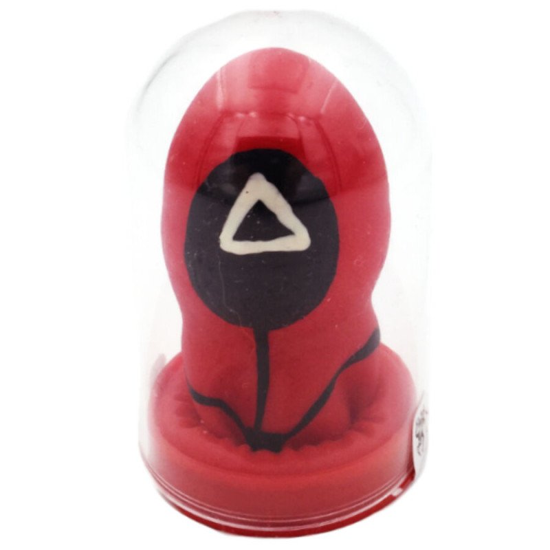 CONDOMERIE hand-painted novelty condoms in a triangular shape – image 1