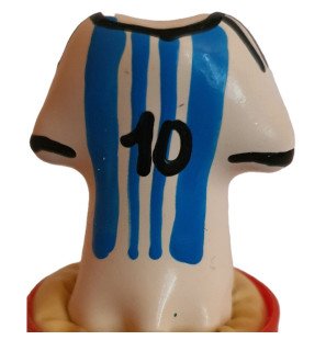 CONDOMERIE ręcznie malowane prezerwatywy novelty, koszulka Messiego, numer 10 – zdjęcie 1