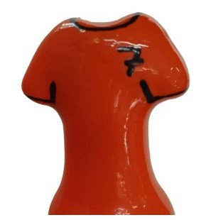 CONDOMERIE Hand-Painted Novelty Condoms with Orange Shirt – image 1