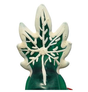 CONDOMERIE préservatifs fantaisie peints à la main, motif cannabis, modèle 2 – photo 1