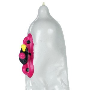 CONDOMERIE handbeschilderde XL-condooms met motorfietsdesign – foto 1