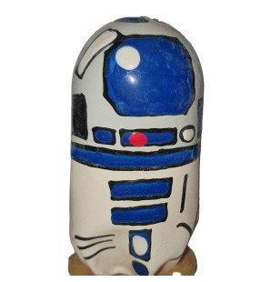 Préservatifs XL à motif robot peint à la main de CONDOMERIE – photo 1