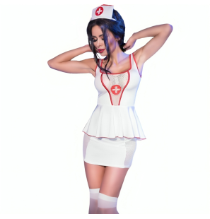 Nurse Costume with Top and Skirt CHILIROSE – image 1