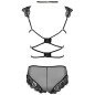 Ensemble de lingerie noir avec soutien-gorge et culotte Livco Corsetti Palmenom – photo 4