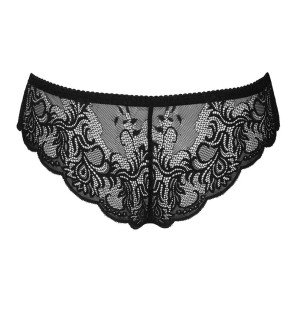 Kruisloze zwarte panty van Livco Corsetti voor volwassenen – foto 8