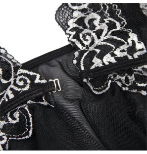 Babydoll en tulle et dentelle pour femmes – photo 22