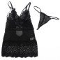 Zwarte kanten babydoll met verstelbare bandjes van SUBBLIME – foto 22