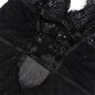 Black lace babydoll with adjustable straps by SUBBLIME – image 25