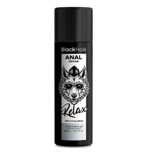 Lubrykant analny na bazie wody z kwasem hialuronowym 30 ml – BLACK HOLE – zdjęcie 1