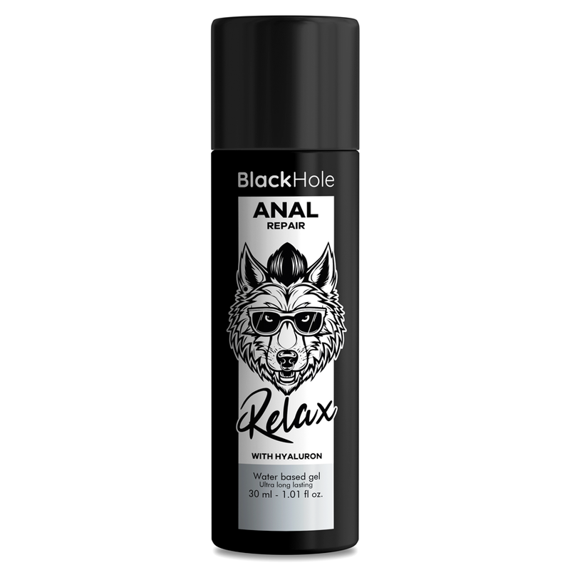Lubrykant analny na bazie wody z kwasem hialuronowym 30 ml – BLACK HOLE – zdjęcie 1 Lubrykant analny na bazie wody z kwasem hialuronowym 30 ml – BLACK HOLE – zdjęcie 1