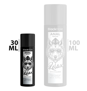 Lubrifiant anal à base d’eau avec hyaluron 30 ml – BLACK HOLE – photo 2