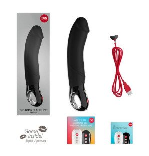FUN FACTORY Big Boss Black Line waterdichte vibrator met flexibele schacht – foto 7