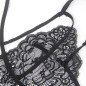 Czarny koronkowy kostium policyjny typu bodystocking SUBBLIME – zdjęcie 29