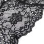 Czarny koronkowy kostium policyjny typu bodystocking SUBBLIME – zdjęcie 31