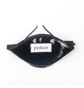 Schwarzes Spitzen-Polizeikostüm als Bodystocking von SUBBLIME – Bild 34